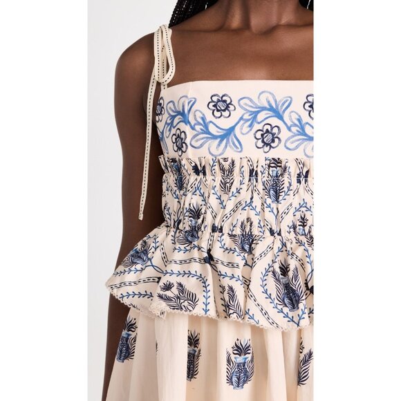 Agua Bendita Salvador Jarron Mini Dress Medium NWT $580 - Picture 6 of 16